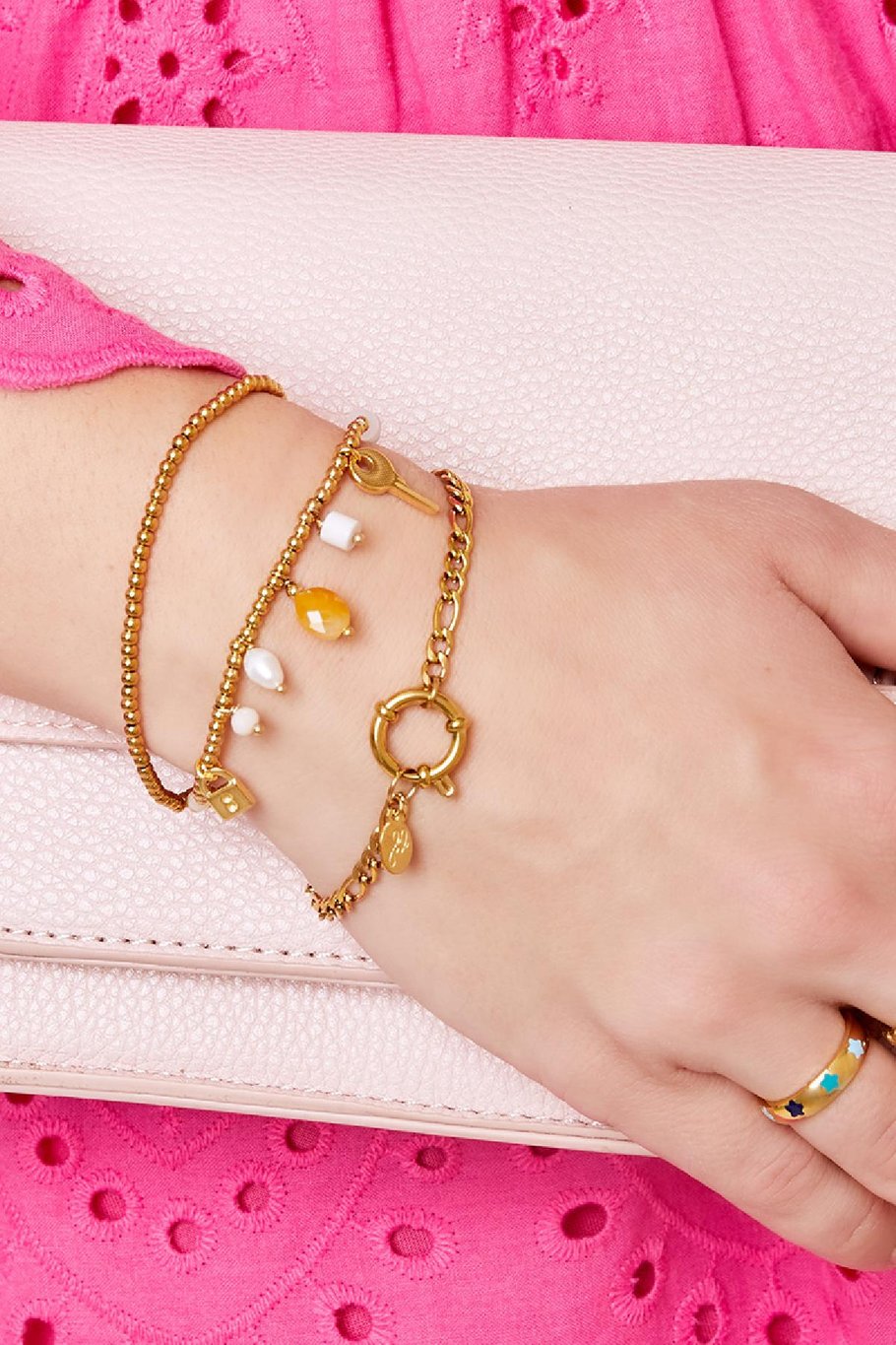 Armbandperlen aus Edelstahl h5Bild2